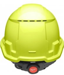 Milwaukee Bolt100 gelber, belüfteter Warnschutzhelm – 4932480664