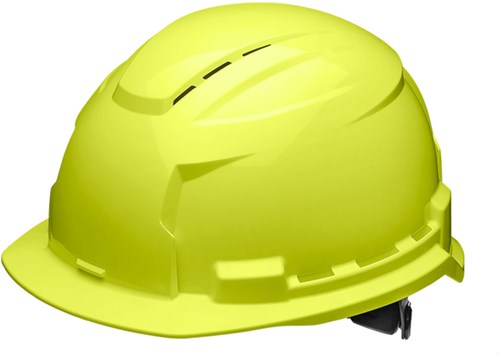Milwaukee Bolt100 gelber, belüfteter Warnschutzhelm – 4932480664