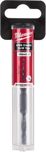 Milwaukee Zubehör Milwaukee Bohrgewindebohrer-Kombination | 1 4 hss-g | m5x57mm - 4932498263