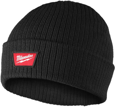 Milwaukee-Beanie mit Bündchen | schwarz - 4932499381