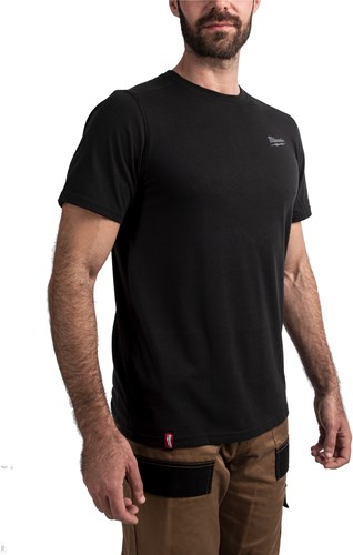 Milwaukee ht ss bl xl t-shirt hybrid kurzarm schwarz xl - 4932492966