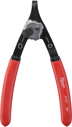 Milwaukee große Sicherungsringzange – 90° Sicherungsringzange groß 90° – 1,8 mm Spitze – 4932492495