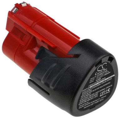 Milwaukee M12 B2 Akku (12 V 2,0 Ah RedLithium-Ionen) – 4932430064