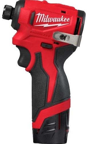 Milwaukee m12 blidrc-202c Akku-Schlagschrauber | 124nm | inkl. 2x 2,0-Ah-Akku und Ladegerät im Koffer - 4933499690