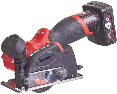 Milwaukee m12 fcot-0 12 V Li-Ionen-Akku-Winkelschleifergehäuse – bürstenlos – 10 x 76 mm