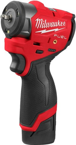 Milwaukee m12 fsciwf14-252x m12 Kraftstoff-Subkompakt-1/4-Akku-Schlagschrauber | mit Reibring (2x 2,5ah Akku + Ladegerät) - 4933498974