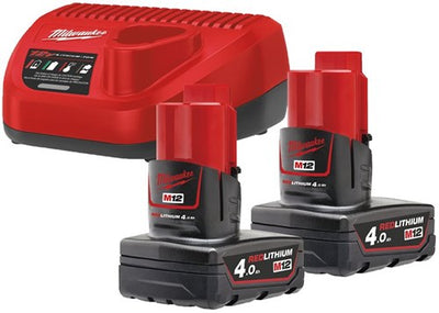 Milwaukee m12nrg-402 Bausatz | 12 V 4,0 Ah – 4933459211