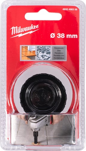 Milwaukee M14 Diamant-Fliesenbohrer | 38 mm – 4932498356