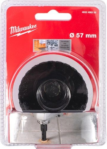 Milwaukee M14 Diamant-Fliesenbohrer | 57 mm – 4932498358