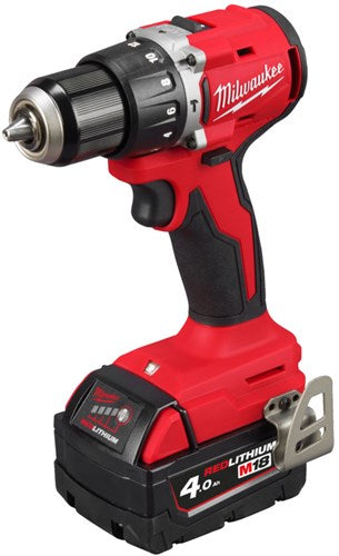 Milwaukee M18 BLPDRC-422C M18 Schlagbohrmaschine 60 nm kompakt bürstenlos, 1 x 4,0 Ah 1 x 2,0 Ah – 4933492825