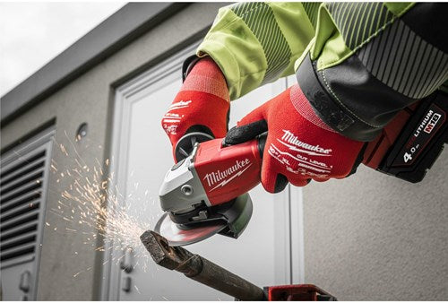 Milwaukee m18 blsag125x-402x | m18™ bürstenloser 125-mm-Winkelschleifer mit Schiebeschalter – 4933492644 4933492644