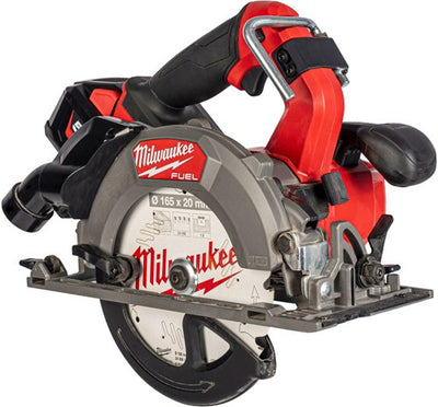 Milwaukee m18 fcsdc165-552c kraftstoffbatterie kreissäge | 165mm | inkl. 2 x M18 HB5,5 Akkus und M12-18FC Ladegerät | im Transportkoffer - 4933499997