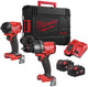 Milwaukee m18 fpp2a3-502x Kraftstoff-Kraftpaket | m18fpd3 m18fid3 | 2x 5,0 Ah Akku + Ladegerät | im HD-Gehäuse - 4933480873