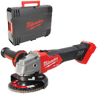 Milwaukee m18 fsag125x-0x | Winkelschleifer | 125mm | 18v | Körper | ohne Ladegerät - 4933478428