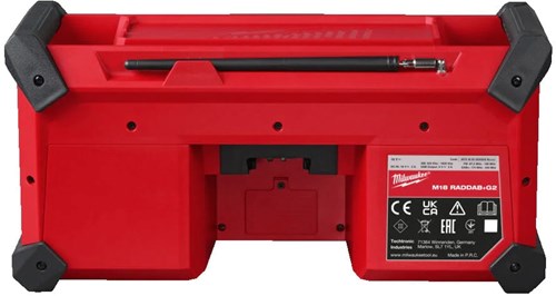 Milwaukee M18 Raddab+G2-0 M18 Radio Baustelle DAB+ – 4933492344