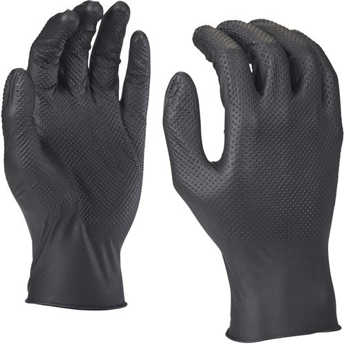 Milwaukee Nitril-Einweghandschuhe Grip – 11 xxl – 50 Stück Einweg-Nitrilhandschuhe – 11 xxl – (50 Stück im Karton) – 4932493237