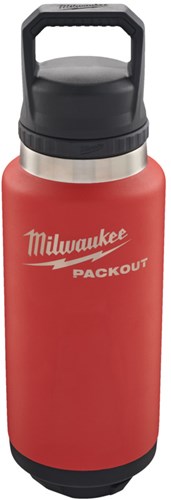Milwaukee Packout™ 1065 ml Flasche mit Deckel rot – 4932493467