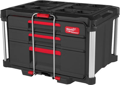 Milwaukee Packout 2 + 1 Schubladen-Werkzeugkasten Packout™ Box 2+1 Schubladen 363 x 564 x 414 – 4932493190