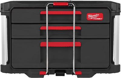 Milwaukee Packout 2 + 1 Schubladen-Werkzeugkasten Packout™ Box 2+1 Schubladen 363 x 564 x 414 – 4932493190