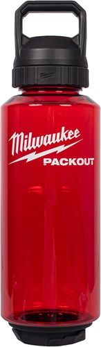 Milwaukee Packout™ Plastikflasche mit Trinkverschluss | 1420 ml | rot - 4932498638