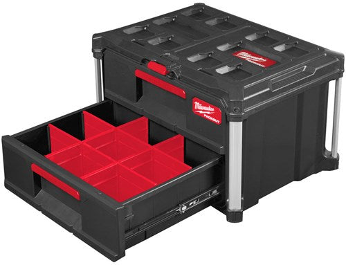 Milwaukee Packout-Toolbox | mit 2 Schubladen - 4932472129