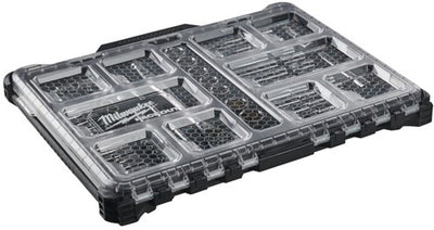 Milwaukee Ratschen- und Steckschlüsselsatz, Packungsinhalt metrisch ¼ ½ (63-teilig) – 4932493661