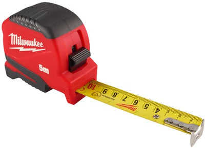 Milwaukee Maßband kompakt Gen II | 5 m x 25 mm – 4932498778