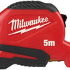 Milwaukee Maßband kompakt Gen II | 5 m x 25 mm – 4932498778