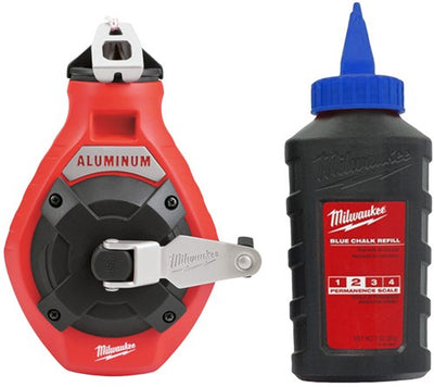 Milwaukee Smudge Line, schmale Linie und Nachfüllung mit blauer Kreide – 4932493814