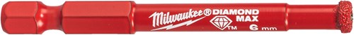Milwaukee Fliesenbohrer | diamant max™ | 1 4 nass trocken | 6 mm 1 4 Sechskant – 4932498342