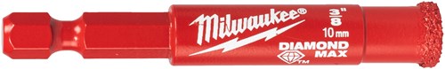 Milwaukee Fliesenbohrer | diamant max™ | 1 4 Nass-Trockenbohren | 10 mm 1 4 Sechskant – 4932498344