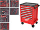 Milwaukee Toolguard gefüllter Werkzeugwagen aus Stahl | 27 69 cm | grau | 337 Stück - 4932500746