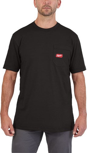Milwaukee wt ss bl xl t-shirt arbeit kurzarm schwarz xl - 4932493006