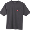 Milwaukee wtssgr l T-Shirt Arbeit Kurzarm grau l – 4932493010