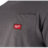 Milwaukee wtssgr XL T-Shirt Arbeit Kurzarm grau XL - 4932493011