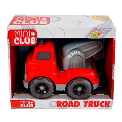 Cilgro Mini Club Takelwagen mit Licht und Schall 16 cm großes Rot