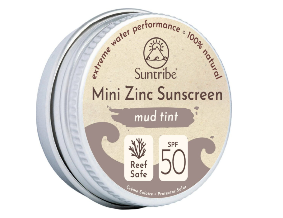 Suntribe Sonnenschutzmittel – Gesichtssport – Lichtschutzfaktor 50 – Schlammtönung – 15 g