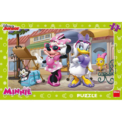 Disney Puzzle Minnie und Daisy in Montmartre 15 Stücke
