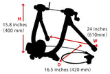 Minoura Liveride Trainer LR341 + Fernbedienung - afbeelding 3