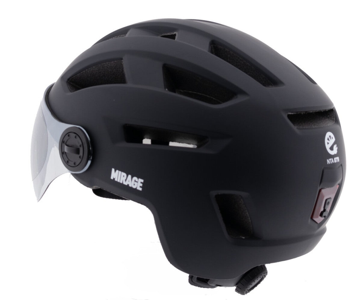 Mirage Helm Speed Pedelec Größe 55-58cm mattschwarz