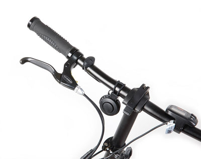 Mirage Fahrradhupe T-002 80 90dB 6,5 cm ABS PC schwarz 2-teilig