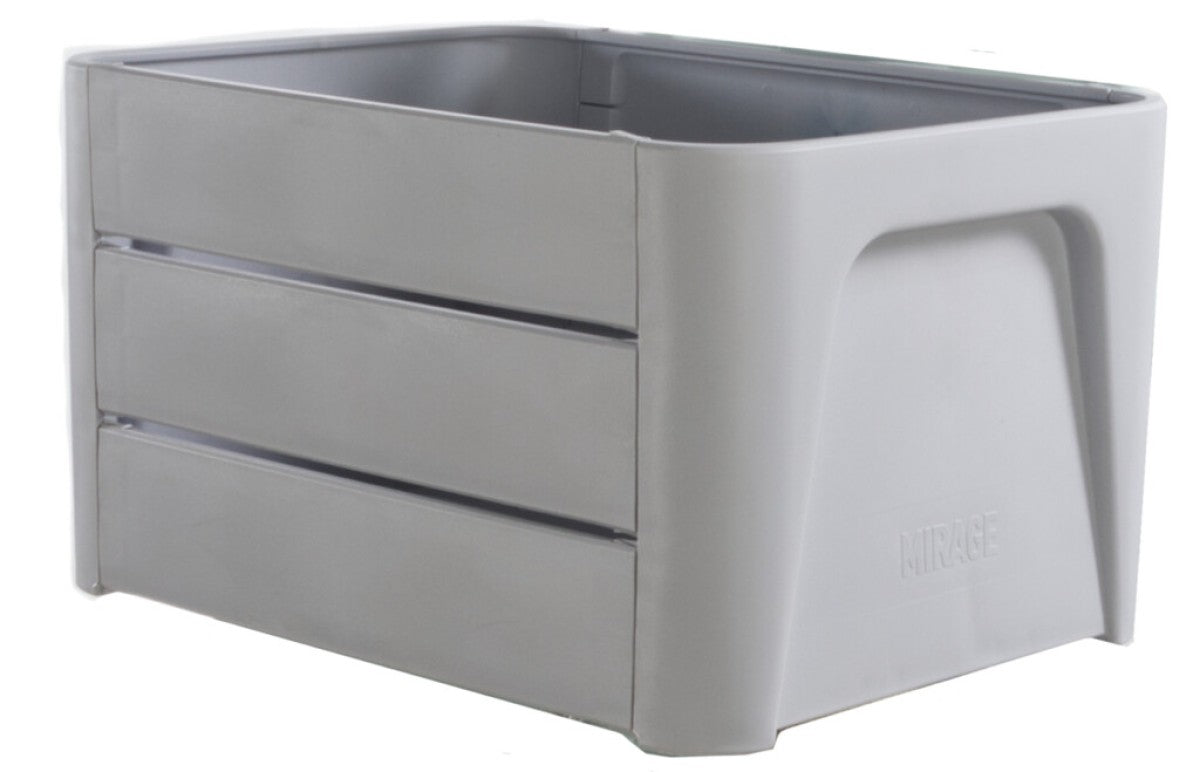 Basil Mirage Krat klicken Sie auf 'n Krat Gray 24L