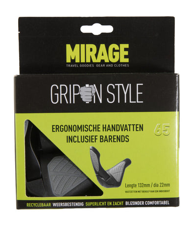 Mirage Ergolock 134mm Black-Bike Slock