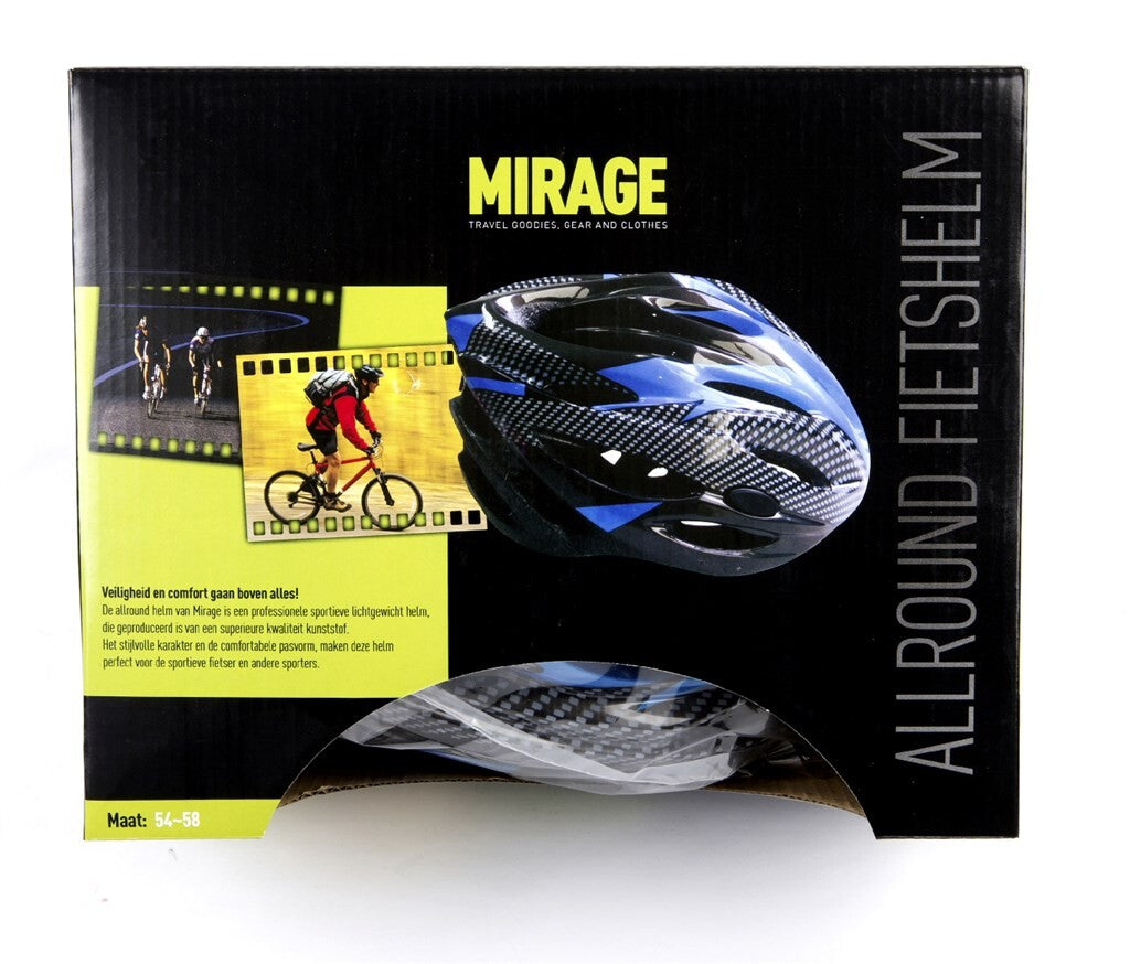 Mirage Helm m 54-58 schwarz Bluew