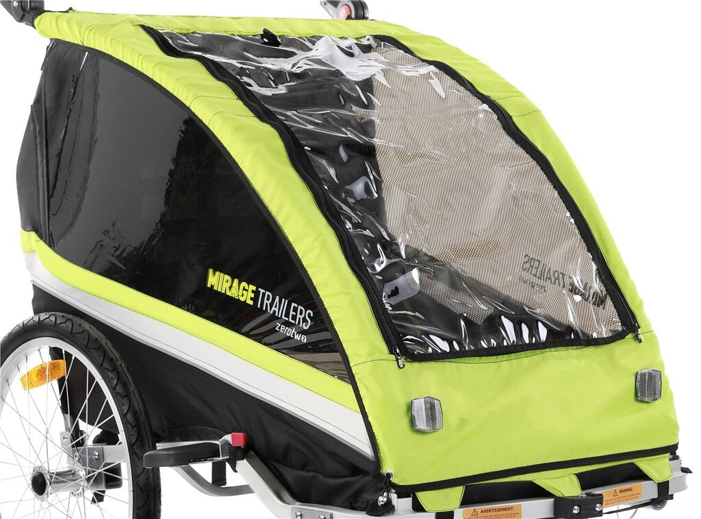 Mirage Kinderanhänger: Wind- und Regenschutz