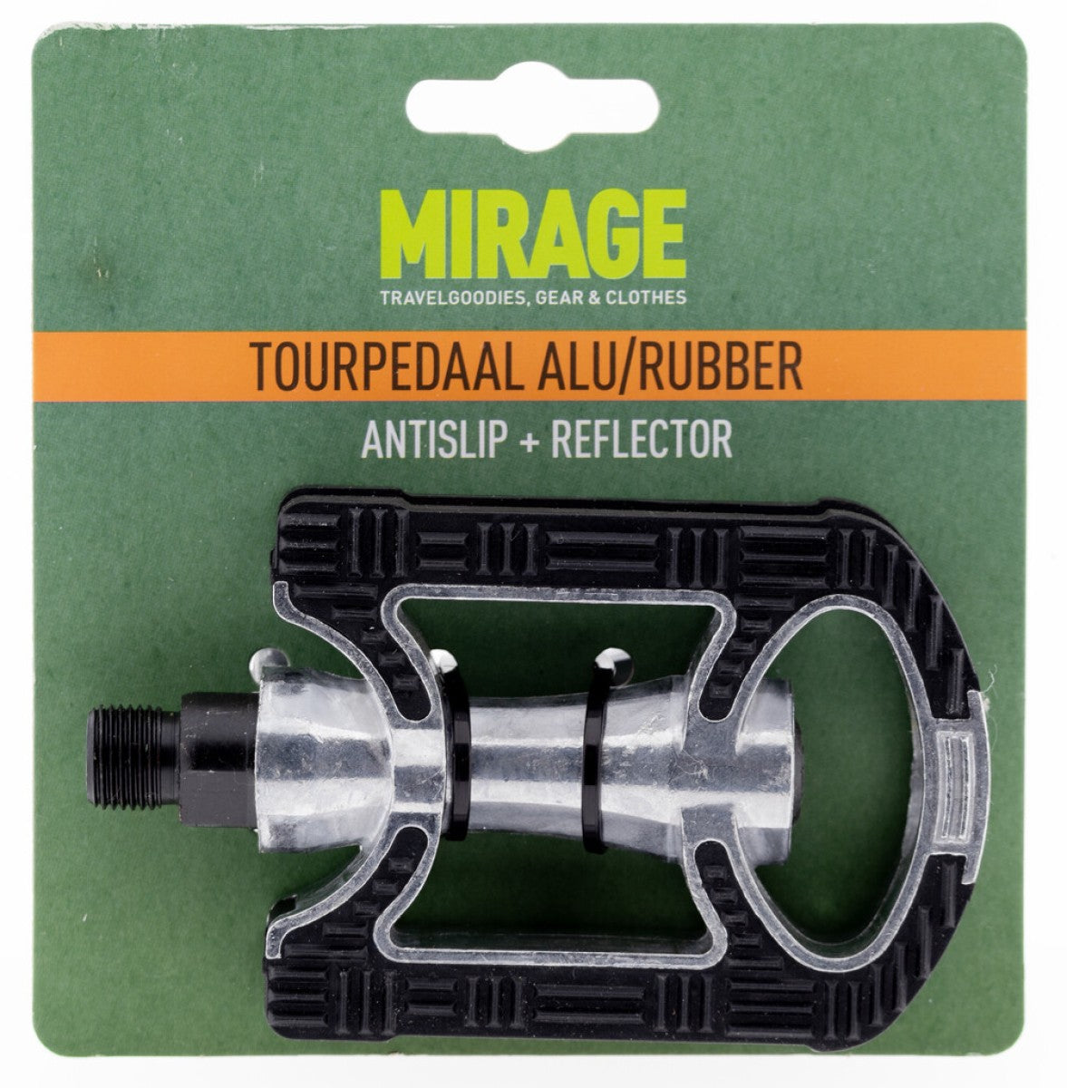 Pedale Mirage Anti-Rutsch Aluminium Silber