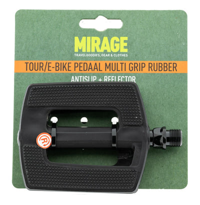 Mirage Pedale Tour E-Bike Multigrip Kunststoff Gummi schwarz