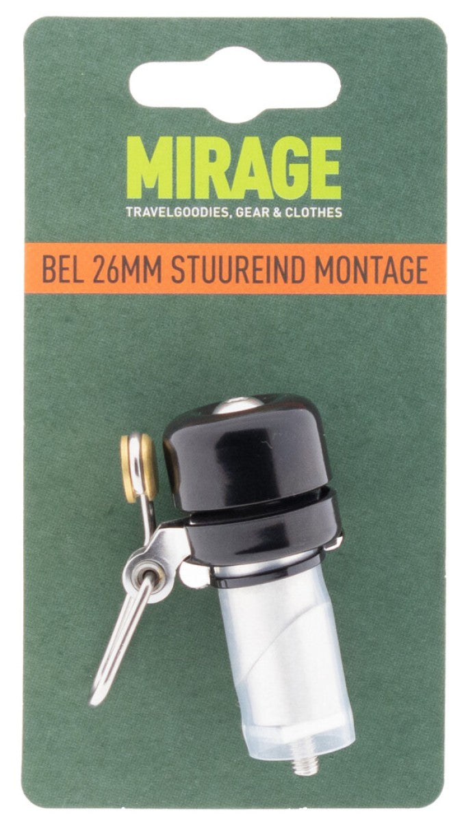 Mirage Rennglocke 26 mm Lenkerende 14,5–20 mm Stahl schwarz