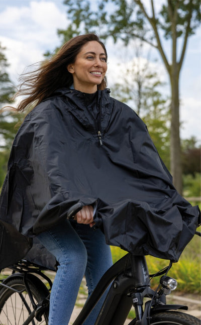 Regenponcho Mirage Polyester - schwarz
