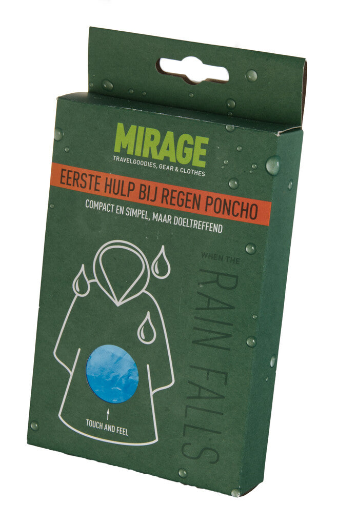Puch Regen Poncho blau eine Größe